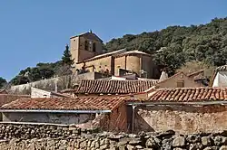 A view of the church of Valdegeña