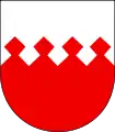 bastionné, Finnish heraldry