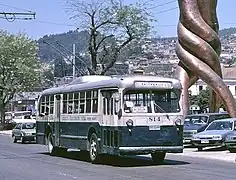 Valparaíso 814, 1947 Pullman trolleybus, Av Argentina