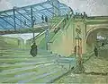 Vincent van Gogh:Die Brücke von TrinquetaillePrivatsammlung, Leihgabe im Kunsthaus Zürich