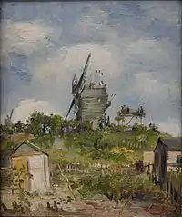 Le Moulin de la Galette also The Blute-Fin Windmill, Montmartre1886Kelvingrove Art Gallery and Museum, Glasgow (F274)