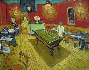 The Night Café Vincent van Gogh (1888)