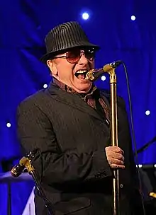 Morrison performing in 2015