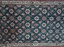 A carpet from Varamin with the Mina Khani motif