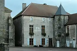 The town hall in Varennes-sur-Amance