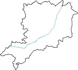 Szombathely is located in Vas County