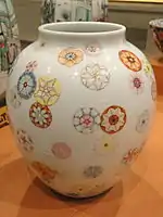 Vase with famille rose enamels, Qianlong reign