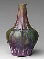 Vase, stoneware, c. 1890
