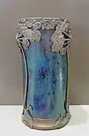Vase, c. 1900, with silver-gilt mounts
