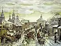 Myasnitsky Gate. By Apollinary Vasnetsov