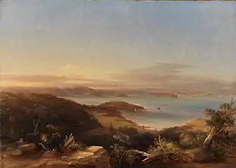 Vaucluse from the Hill, 1841, Conrad Martens
