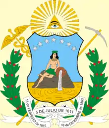 Coat of arms of Bolívar State