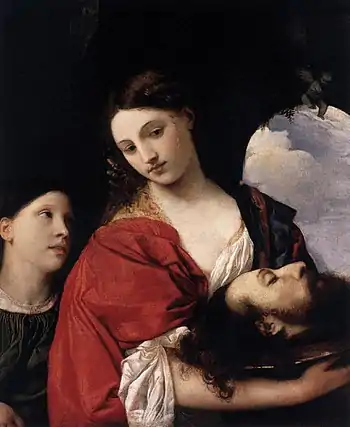 Titian, Salome (c. 1515)90 × 72 cm