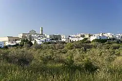 View of Salve old town