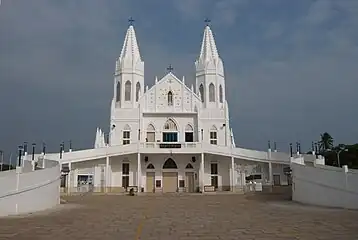 Velankanni Basilica - Extension - Front View