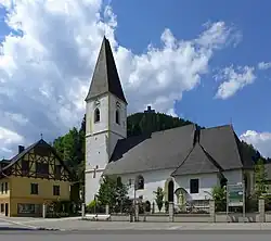 St. Vitus church in Veitsch (part of Sankt Barbara im Mürztal)