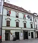 Building hosting the embassy in Bratislava