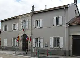 The town hall in Velotte-et-Tatignécourt