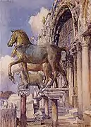 Horses of St Mark, Venice (1905)