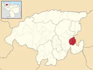 Location in Lara