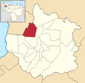 Location in Trujillo