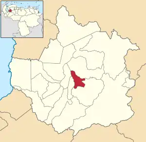 Location in Trujillo