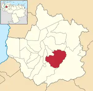 Location in Trujillo