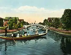 Gondolier, Aldebaran Canal, 1909