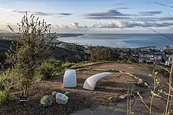 View of Downtown Ventura from the Ventura Botanical Gardens