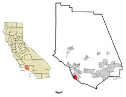 Location in Ventura County