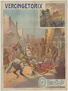 Film poster for Vercingétorix, 1909. Collection EYE Film Institute Netherlands.