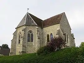 The church in Verdon
