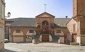 The town hall