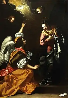 Annunciation, 1630, Museo di Capodimonte
