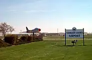 Airport entrance