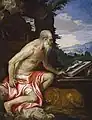 Saint Jerome in the Wilderness, painting by Veronese Workshop, possibly Benedetto Caliari, 1575–1585, National Gallery of Art, Washington, D.C.
