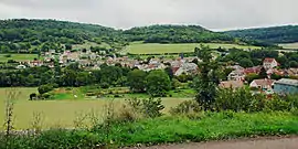 A general view of Verrey-sous-Salmaise