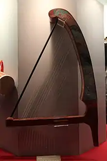 instrument on display