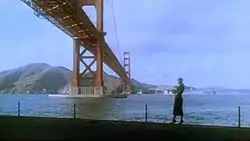 Still image from the film Vertigo