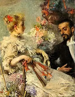 Italo Svevo, and his sister Hortensia