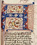 Detail of a 15th-century manuscript with sermons (UBU, Utrecht, cat. 243)