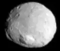 Vesta from 100,000 km(1 July 2011)