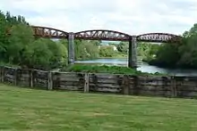 Laune Viaduct of the Killorglin to Valentia Railway in Killorglin