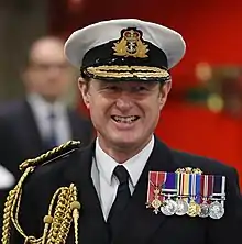 Rear Admiral Andrew Burns, former Commander, British Forces Gibraltar