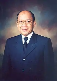 A portrait of Mahyuddin Natimbul Same'a from 2003