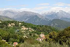 A view of the village of Vico