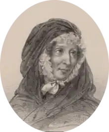 Portrait of Victoire Babois from 1836