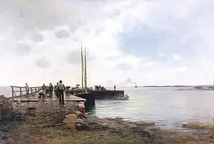 Eckerö Post Quay, 1885 (fi)