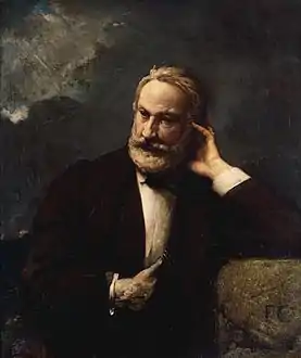 Portrait of Victor Hugo