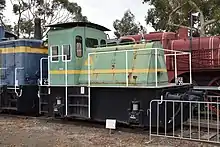 V56 at the Victoria Railway Museum